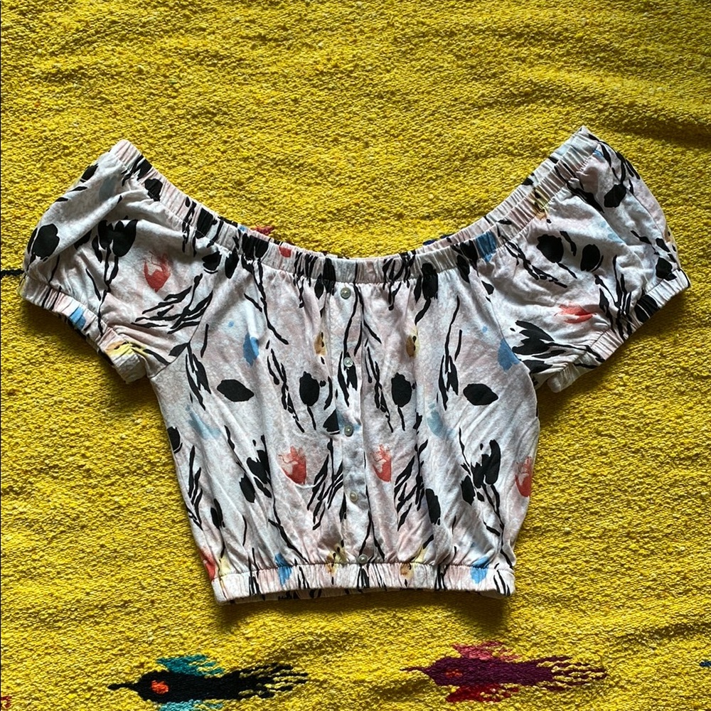 Zara TRF crop top - small
